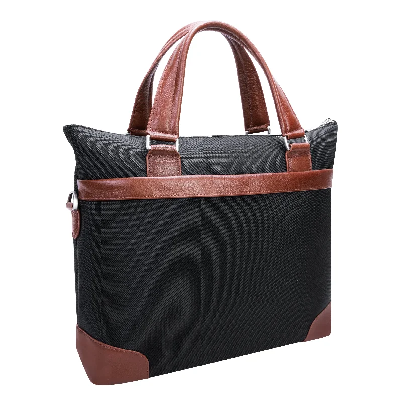 Lightweight briefcases for daily useLightweight briefcases for daily useEASTWARD |  15” Nylon Two-Tone Tablet & Laptop Briefcase