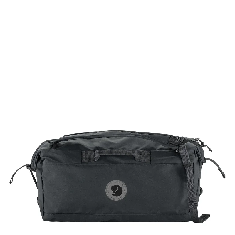 Travel bag with a retractable garment rack for easy unpackingTravel bag with a retractable garment rack for easy unpackingFjallraven Farden Duffel 50 Coal Black Travel bag with a retractable garment rack for easy unpackingTravel bag with a retractable garment rack for easy unpackingFjallraven Farden Duffel 50 Coal Black