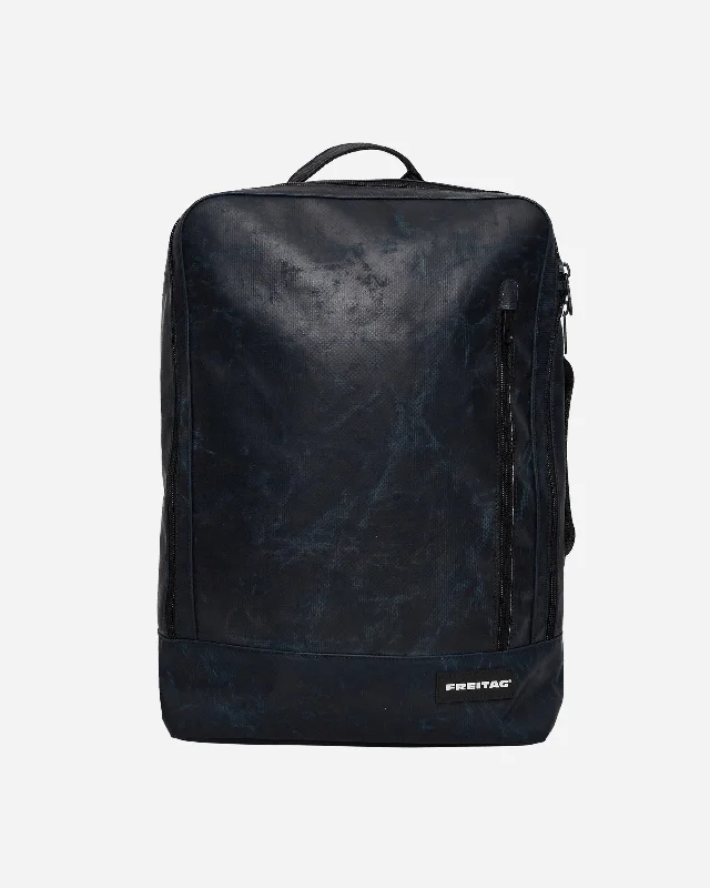 Men's backpack with a reflective strip for night-time visibilityDurable briefcases for heavy-duty useF306 Hazzard Backpack Blue Men's backpack with a reflective strip for night-time visibilityDurable briefcases for heavy-duty useF306 Hazzard Backpack Blue