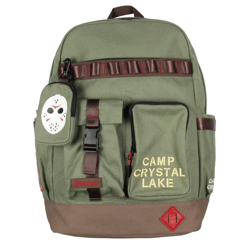 Designer - branded leather travel bag for luxury business travelersDesigner - branded leather travel bag for luxury business travelersFriday the 13th Backpack Camp Crystal Lake Rugged Travel Backpack w/ Padded Laptop Sleeve For Men Women - One Size Fits Most Designer - branded leather travel bag for luxury business travelersDesigner - branded leather travel bag for luxury business travelersFriday the 13th Backpack Camp Crystal Lake Rugged Travel Backpack w/ Padded Laptop Sleeve For Men Women - One Size Fits Most