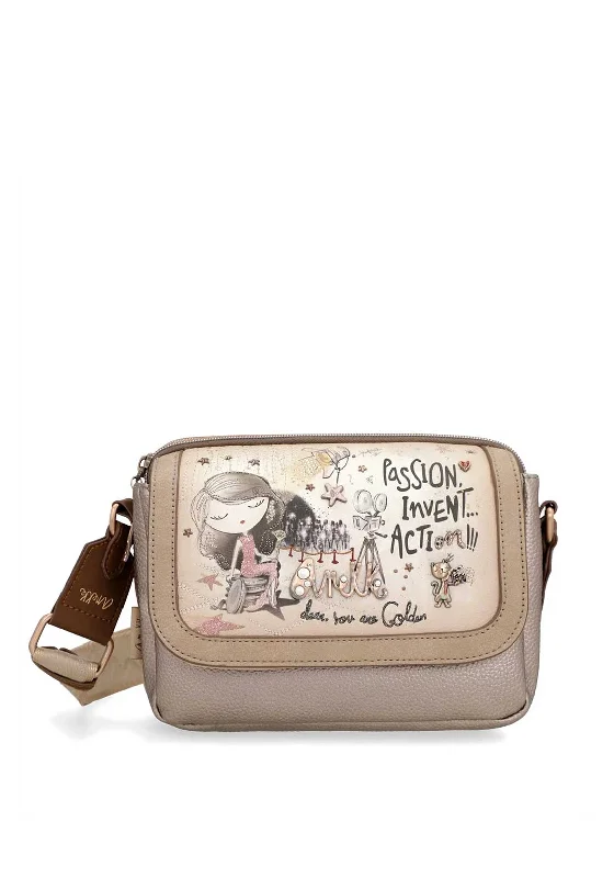 Urban men's crossbody bag with a modern, sleek designUrban men's crossbody bag with a modern, sleek designAnekke Hollywood Flap Over Crossbody Bag, Beige Urban men's crossbody bag with a modern, sleek designUrban men's crossbody bag with a modern, sleek designAnekke Hollywood Flap Over Crossbody Bag, Beige