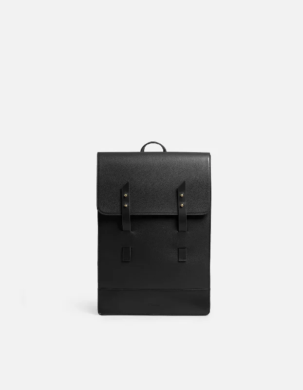 Men's canvas backpack with a durable frame for heavy loadsCustomizable briefcases with monogramming optionsHarbour Rucksack, Textured Black Men's canvas backpack with a durable frame for heavy loadsCustomizable briefcases with monogramming optionsHarbour Rucksack, Textured Black