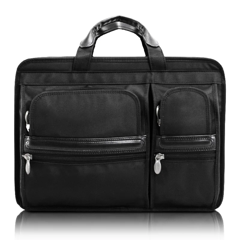 Lightweight briefcases for daily useLightweight briefcases for daily useHUBBARD | 15” Nylon Dual-Compartment Laptop Briefcase Lightweight briefcases for daily useLightweight briefcases for daily useHUBBARD | 15” Nylon Dual-Compartment Laptop Briefcase