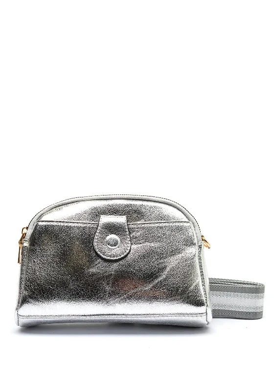 Men's crossbody bag with multiple interior pockets for organizationMen's crossbody bag with multiple interior pockets for organizationZen Collection Metallic Stripe Strap Crossbody Bag, Silver Men's crossbody bag with multiple interior pockets for organizationMen's crossbody bag with multiple interior pockets for organizationZen Collection Metallic Stripe Strap Crossbody Bag, Silver