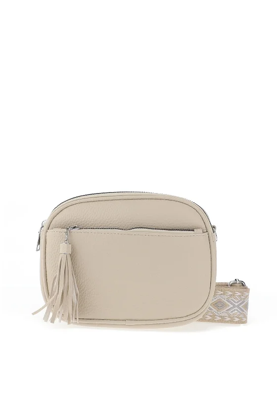 Military - style men's crossbody bag with MOLLE webbing for attachmentsMilitary - style men's crossbody bag with MOLLE webbing for attachmentsZen Collection Pebbled Faux Leather Aztec Crossbody Bag, Beige Military - style men's crossbody bag with MOLLE webbing for attachmentsMilitary - style men's crossbody bag with MOLLE webbing for attachmentsZen Collection Pebbled Faux Leather Aztec Crossbody Bag, Beige