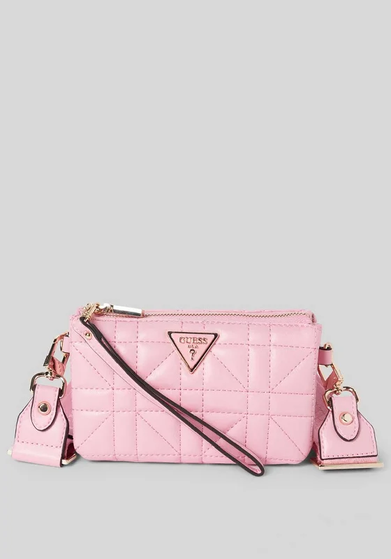 Vintage - inspired men's crossbody bag with a distressed finishVintage - inspired men's crossbody bag with a distressed finishGuess Latona Quilted Mini Crossbody Bag, Pink Vintage - inspired men's crossbody bag with a distressed finishVintage - inspired men's crossbody bag with a distressed finishGuess Latona Quilted Mini Crossbody Bag, Pink