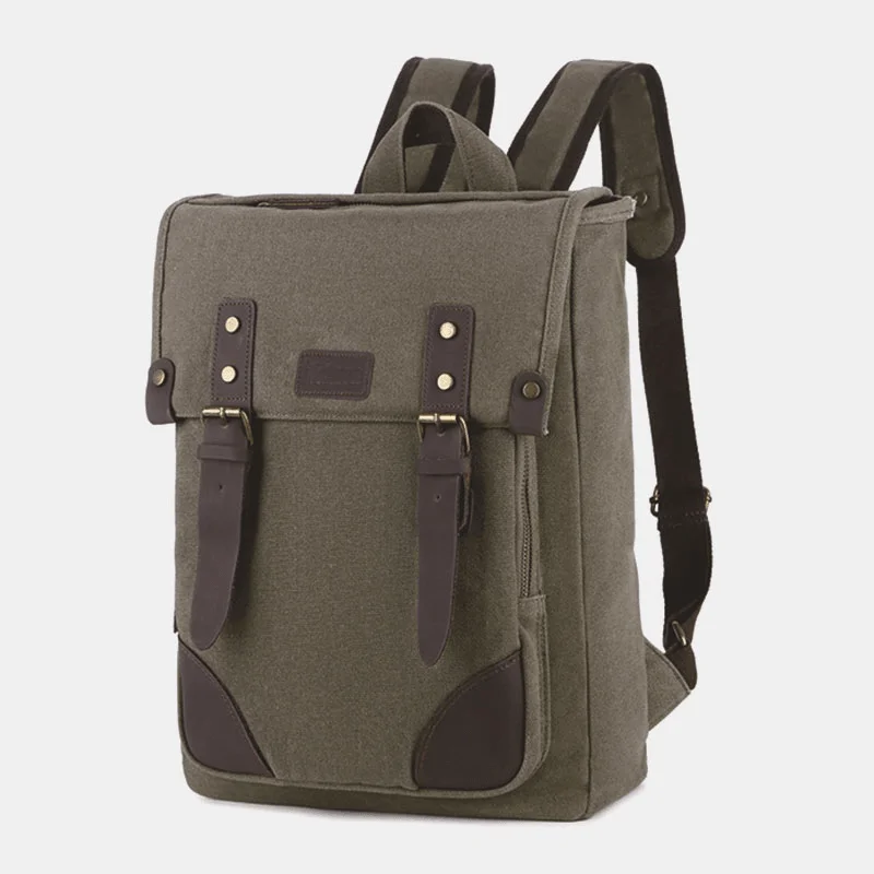 Men's hiking backpack with hydration bladder sleeve for staying hydratedFoldable briefcases for easy storageMen Casual Large Capacity Wear-Resistant Canvas Backpack Vintage 15.6 Inch Laptop Bag Men's hiking backpack with hydration bladder sleeve for staying hydratedFoldable briefcases for easy storageMen Casual Large Capacity Wear-Resistant Canvas Backpack Vintage 15.6 Inch Laptop Bag