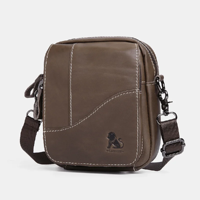 Vintage - inspired men's crossbody bag with a distressed finishVintage - inspired men's crossbody bag with a distressed finishMen Genuine Leather Wear-Resistant Large Capacity Vintage Cowhide Crossbody Bags Shoulder Bag Single Bag Vintage - inspired men's crossbody bag with a distressed finishVintage - inspired men's crossbody bag with a distressed finishMen Genuine Leather Wear-Resistant Large Capacity Vintage Cowhide Crossbody Bags Shoulder Bag Single Bag