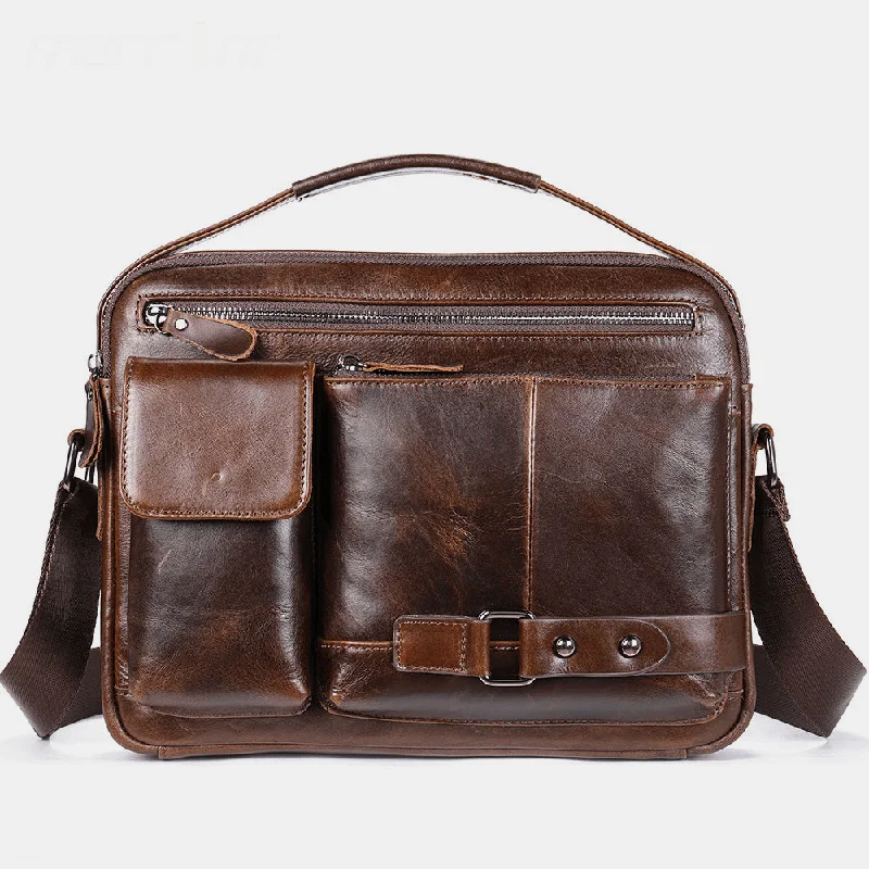 Vintage - inspired men's crossbody bag with a distressed finishVintage - inspired men's crossbody bag with a distressed finishMen Oil Wax Leather Large Capacity Waterproof Messenger Bag Briefcase Multi-Pocket Cowhide Crossbody Bags Shoulder Bag Vintage - inspired men's crossbody bag with a distressed finishVintage - inspired men's crossbody bag with a distressed finishMen Oil Wax Leather Large Capacity Waterproof Messenger Bag Briefcase Multi-Pocket Cowhide Crossbody Bags Shoulder Bag