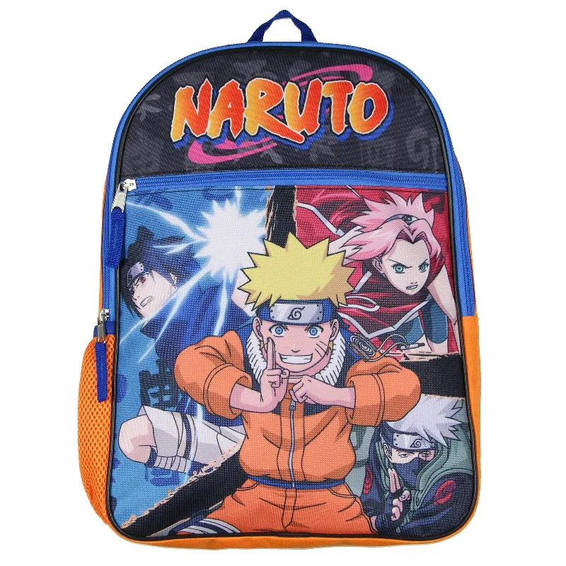 Soft - sided travel bag with reinforced corners for durabilitySoft - sided travel bag with reinforced corners for durabilityNaruto Shippuden Group Fight Pose Sasuke Sakura Uzumaki School Travel Backpack - One Size Fits Most Soft - sided travel bag with reinforced corners for durabilitySoft - sided travel bag with reinforced corners for durabilityNaruto Shippuden Group Fight Pose Sasuke Sakura Uzumaki School Travel Backpack - One Size Fits Most