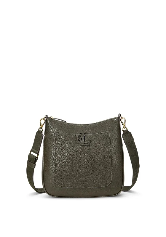 Designer men's crossbody bag with a unique pattern or logoDesigner men's crossbody bag with a unique pattern or logoRalph Lauren Cameryn Pebbled Leather Crossbody, Dark Olive Designer men's crossbody bag with a unique pattern or logoDesigner men's crossbody bag with a unique pattern or logoRalph Lauren Cameryn Pebbled Leather Crossbody, Dark Olive