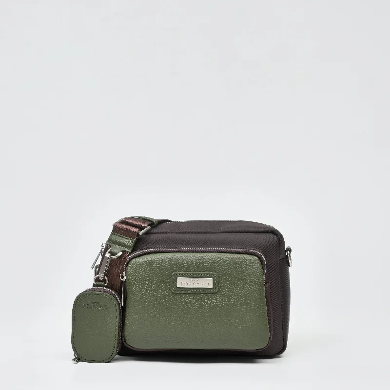 Urban men's crossbody bag with a modern, sleek designUrban men's crossbody bag with a modern, sleek designSling Bag With Small Key Pouch - TGSB1323NN3ML3