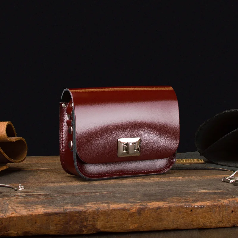 Patent Oxblood Red