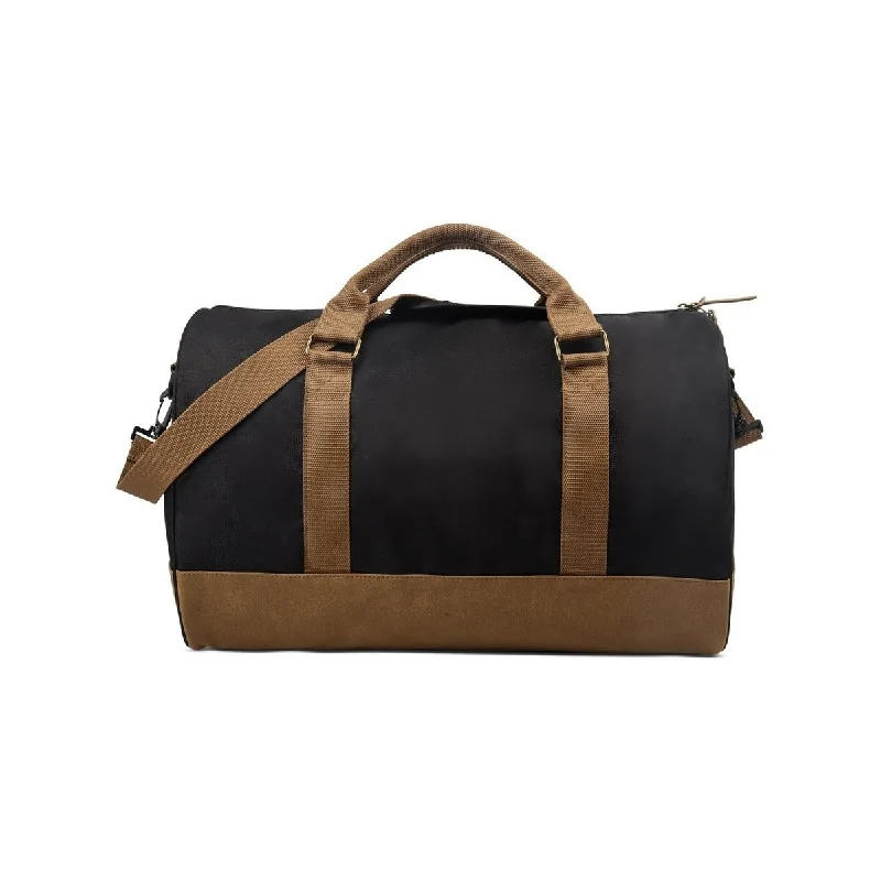 Vintage leather travel bag with brass accents for a classic and sophisticated lookVintage leather travel bag with brass accents for a classic and sophisticated lookSun + Stone Men's Canvas Convertible Duffle Bag Black Size Regular Vintage leather travel bag with brass accents for a classic and sophisticated lookVintage leather travel bag with brass accents for a classic and sophisticated lookSun + Stone Men's Canvas Convertible Duffle Bag Black Size Regular