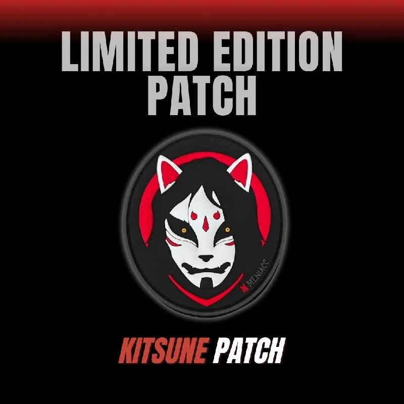 Kids' themed polyester travel bag for family road tripsKids' themed polyester travel bag for family road tripsThe Meniacc [Limited Edition] Kitsune Patch