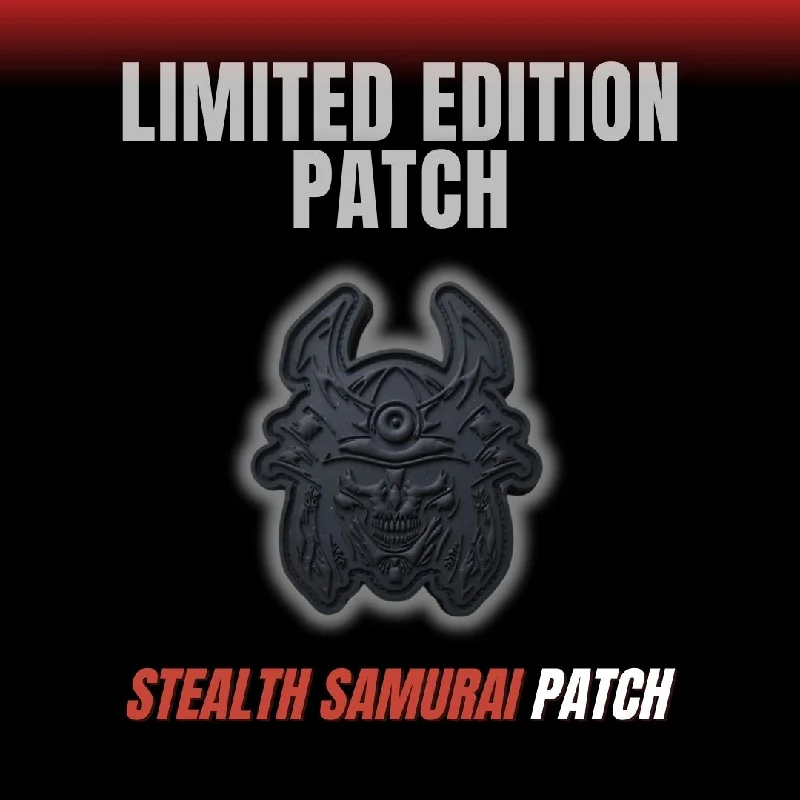 Travel bag with a retractable garment rack for easy unpackingTravel bag with a retractable garment rack for easy unpackingThe Meniacc [Limited Edition] Stealth Samurai Patch