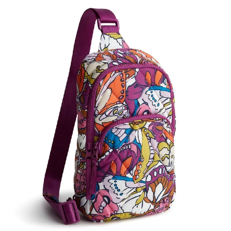 Men's canvas backpack with a durable frame for heavy loadsCustomizable briefcases with monogramming optionsVera Bradley : Lorman Sling Backpack - Flutter in Nylon Men's canvas backpack with a durable frame for heavy loadsCustomizable briefcases with monogramming optionsVera Bradley : Lorman Sling Backpack - Flutter in Nylon