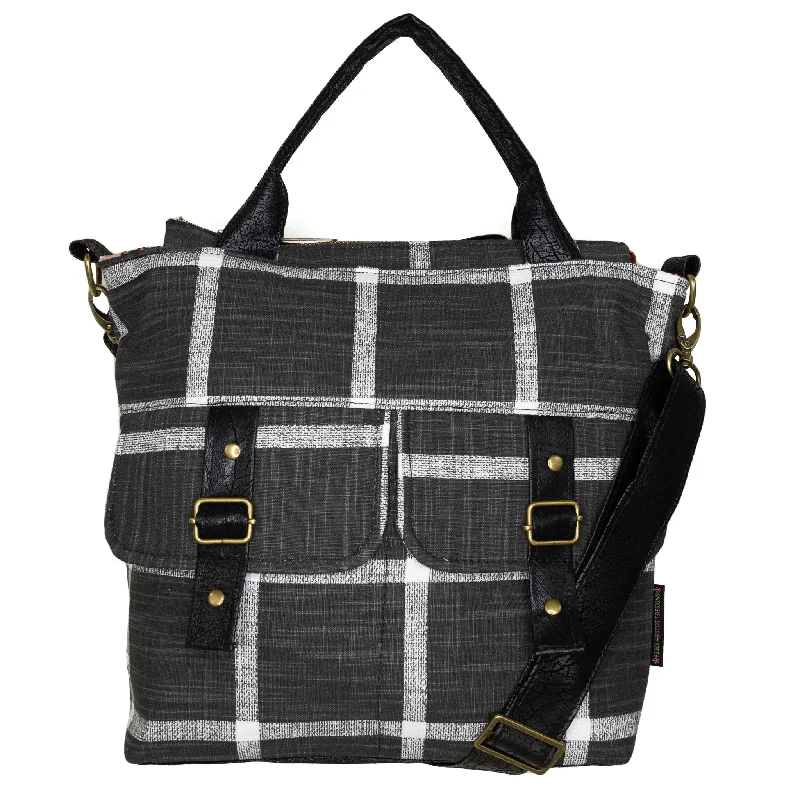 Lightweight nylon crossbody bag with a floral print for spring outingsAmber Crossbody Premier: Gridwork Lightweight nylon crossbody bag with a floral print for spring outingsAmber Crossbody Premier: Gridwork