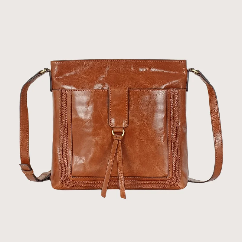 Leatherette crossbody bag with a quilted pattern for a sophisticated lookANNA WOVEN CITY CROSSBODY Leatherette crossbody bag with a quilted pattern for a sophisticated lookANNA WOVEN CITY CROSSBODY