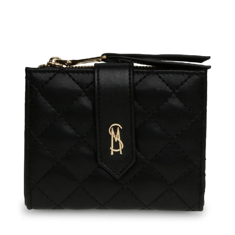 Clutch with a built - in mirror and compact for on - the - go touch - upsBCODA BLACK MULTI Clutch with a built - in mirror and compact for on - the - go touch - upsBCODA BLACK MULTI
