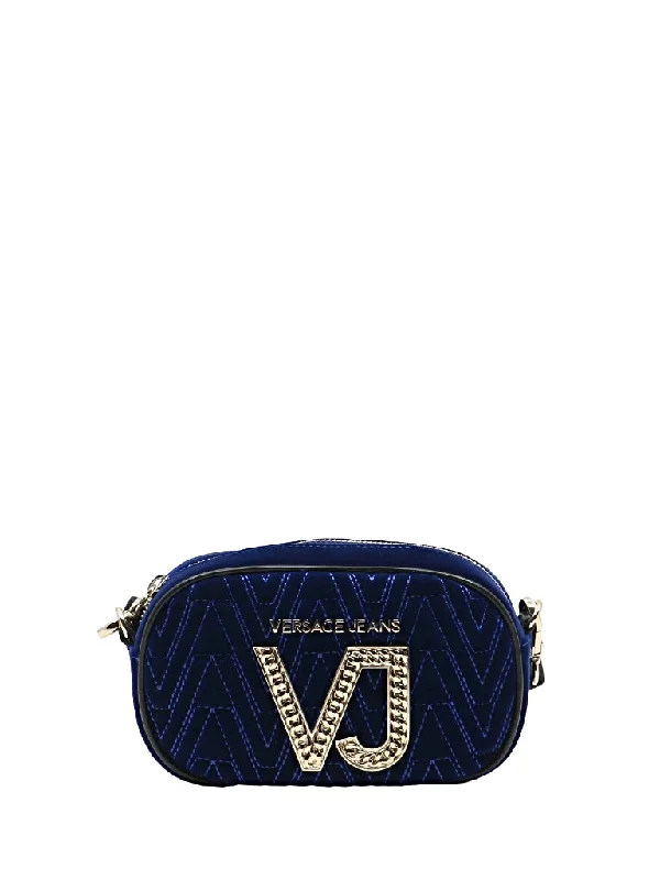 Lightweight nylon crossbody bag with a floral print for spring outingsBlue Velvet Mini Cross-body Bag Lightweight nylon crossbody bag with a floral print for spring outingsBlue Velvet Mini Cross-body Bag