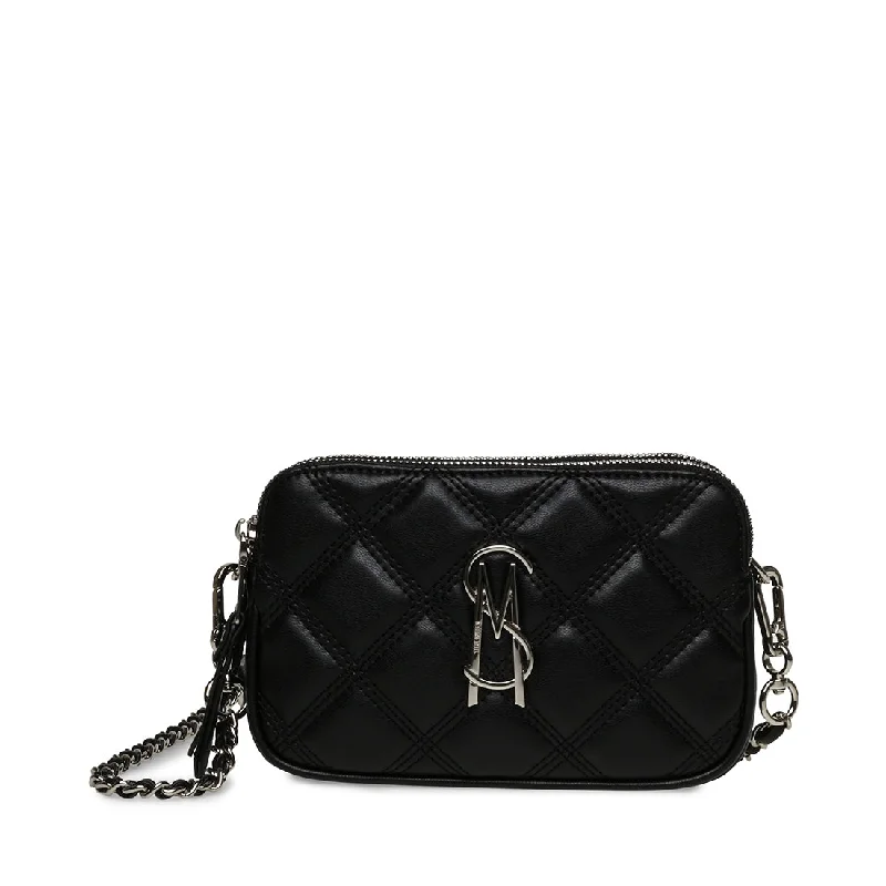 Mini crossbody bag with a chain strap for a trendy and compact lookBMARVIS BLACK MULTI Mini crossbody bag with a chain strap for a trendy and compact lookBMARVIS BLACK MULTI