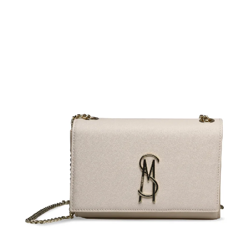 Mini crossbody bag with a chain strap for a trendy and compact lookBRAMONE NATURAL MULTI Mini crossbody bag with a chain strap for a trendy and compact lookBRAMONE NATURAL MULTI