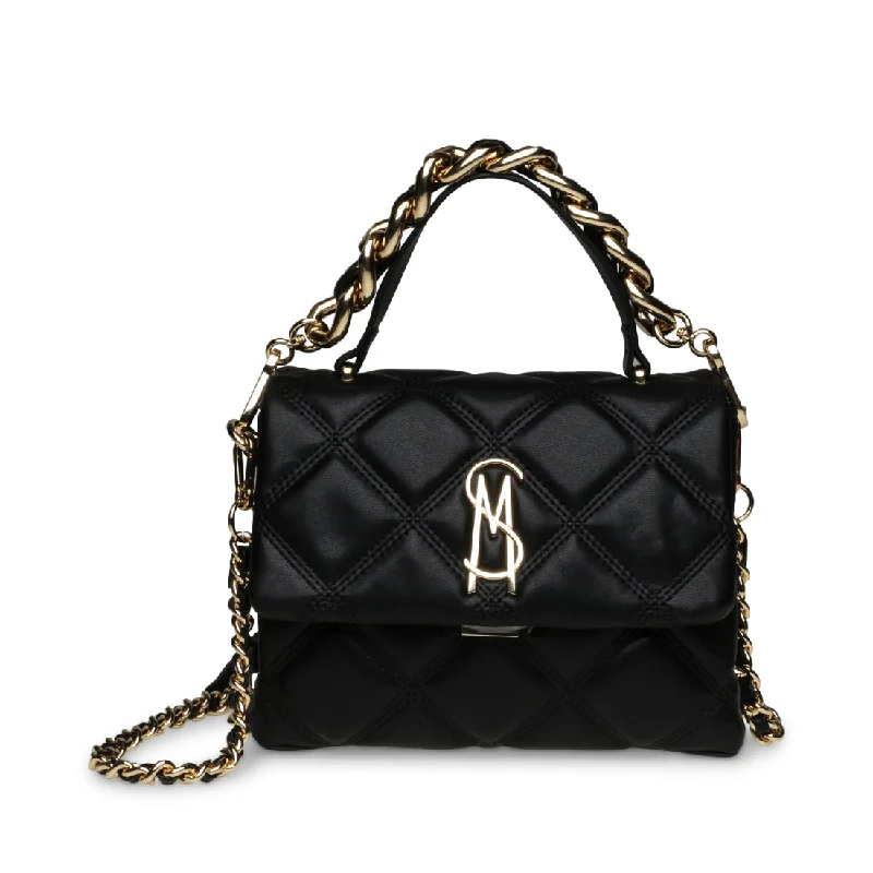 Vegan leather crossbody bag for eco - conscious consumersBWORSHIP BLACK