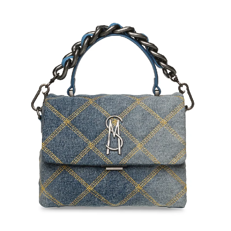 Crossbody bag with a detachable strap for easy customizationBWORSHIP DENIM