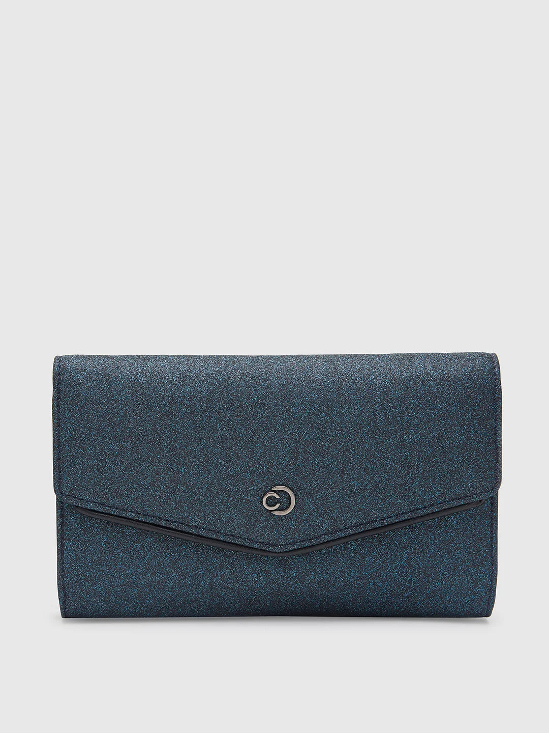 Patent leather clutch with a modern, minimalist designCaprese Junie Flapover Clutch Large Navy Patent leather clutch with a modern, minimalist designCaprese Junie Flapover Clutch Large Navy