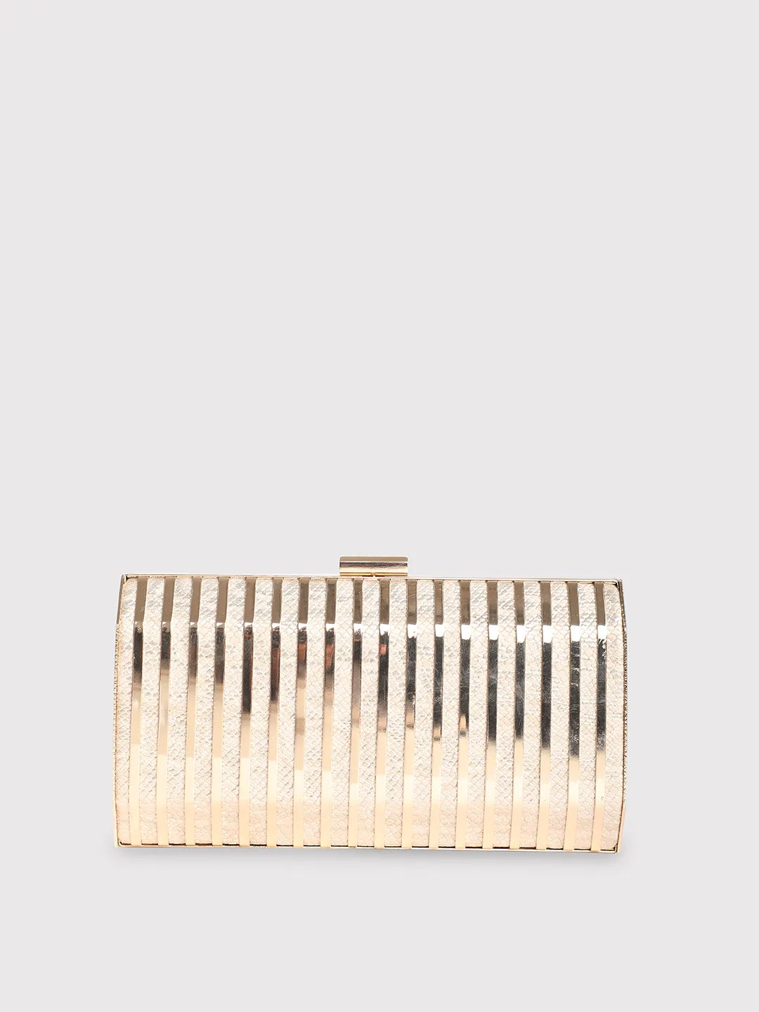 Patent leather clutch with a modern, minimalist designCaprese Party Carly Clutch Small Beige Patent leather clutch with a modern, minimalist designCaprese Party Carly Clutch Small Beige