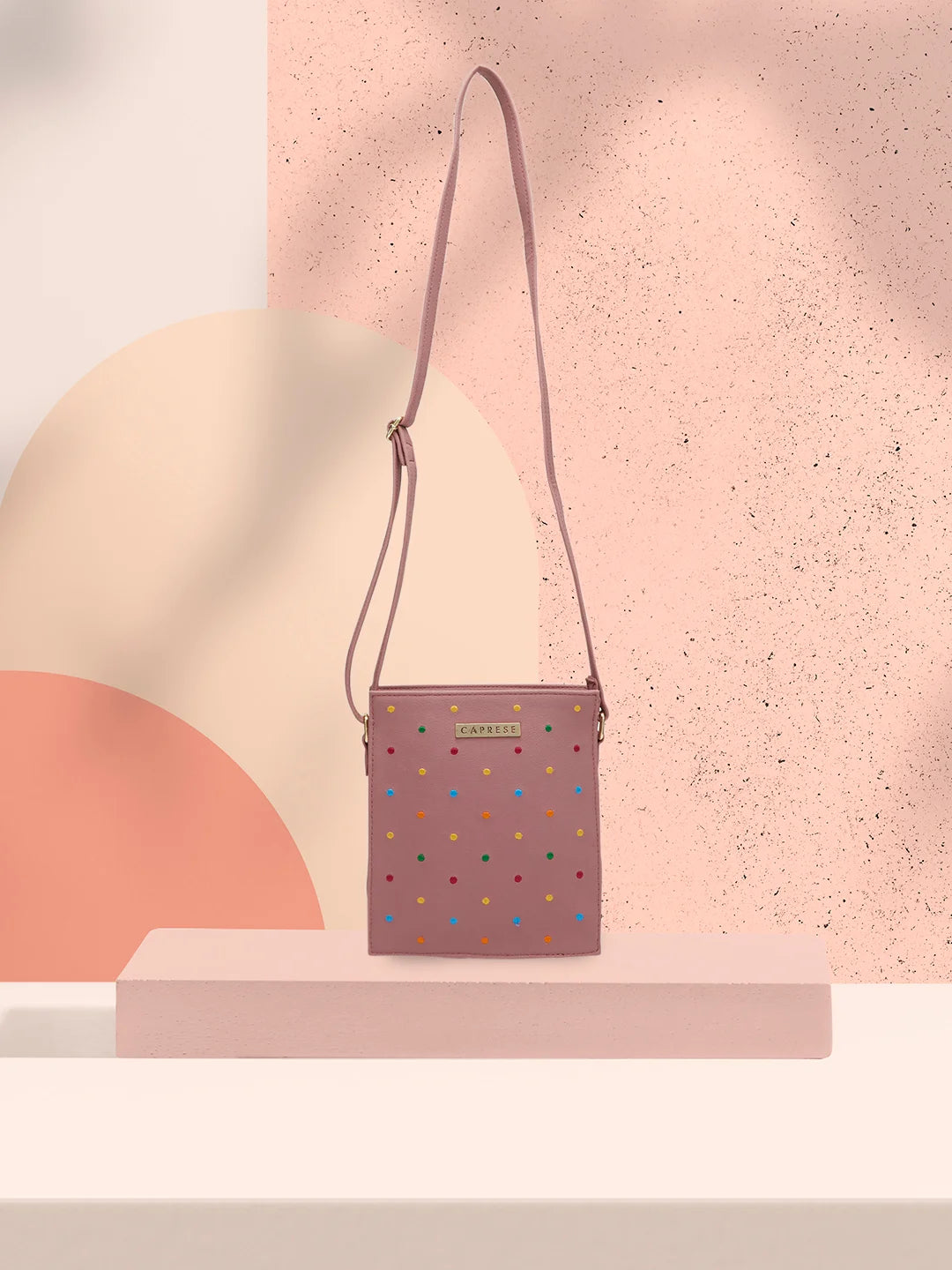 Faux fur crossbody bag with a soft and fluffy texture for winterCaprese Popsicle Crossbody Sling Medium Dusty Rose Faux fur crossbody bag with a soft and fluffy texture for winterCaprese Popsicle Crossbody Sling Medium Dusty Rose