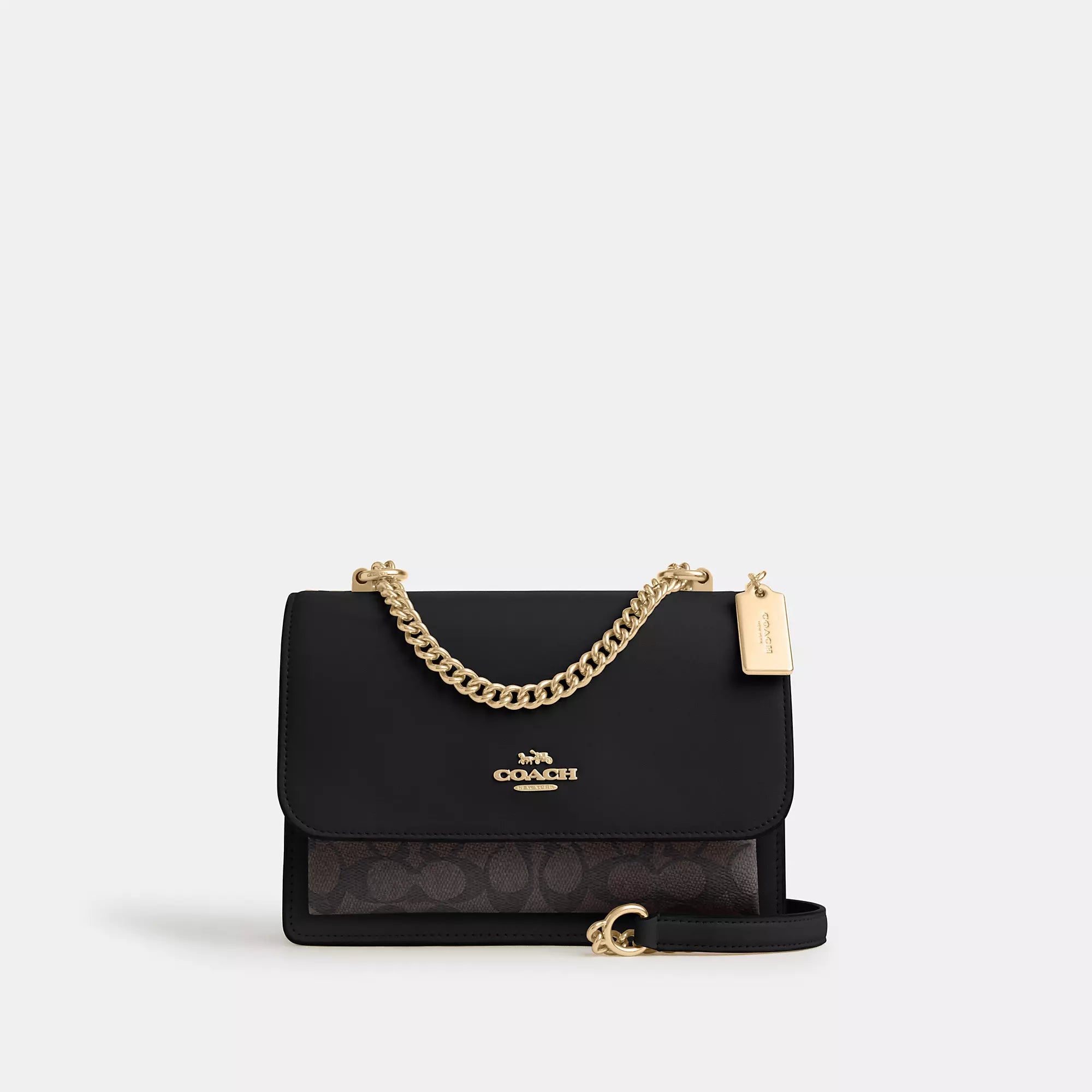 Leatherette crossbody bag with a quilted pattern for a sophisticated lookCoach Outlet Klare Crossbody Bag In Signature Canvas Leatherette crossbody bag with a quilted pattern for a sophisticated lookCoach Outlet Klare Crossbody Bag In Signature Canvas