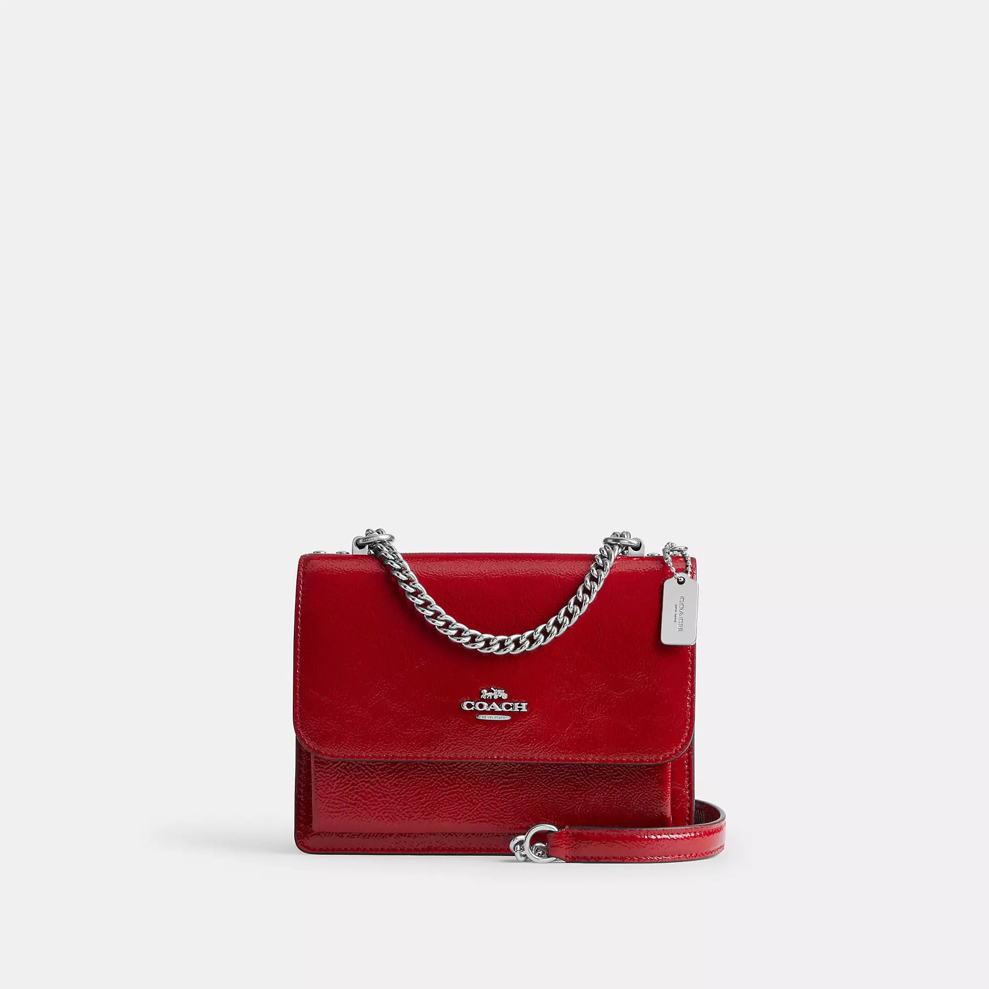 Crossbody bag with a magnetic snap closure for quick accessCoach Outlet Mini Klare Crossbody Bag Crossbody bag with a magnetic snap closure for quick accessCoach Outlet Mini Klare Crossbody Bag