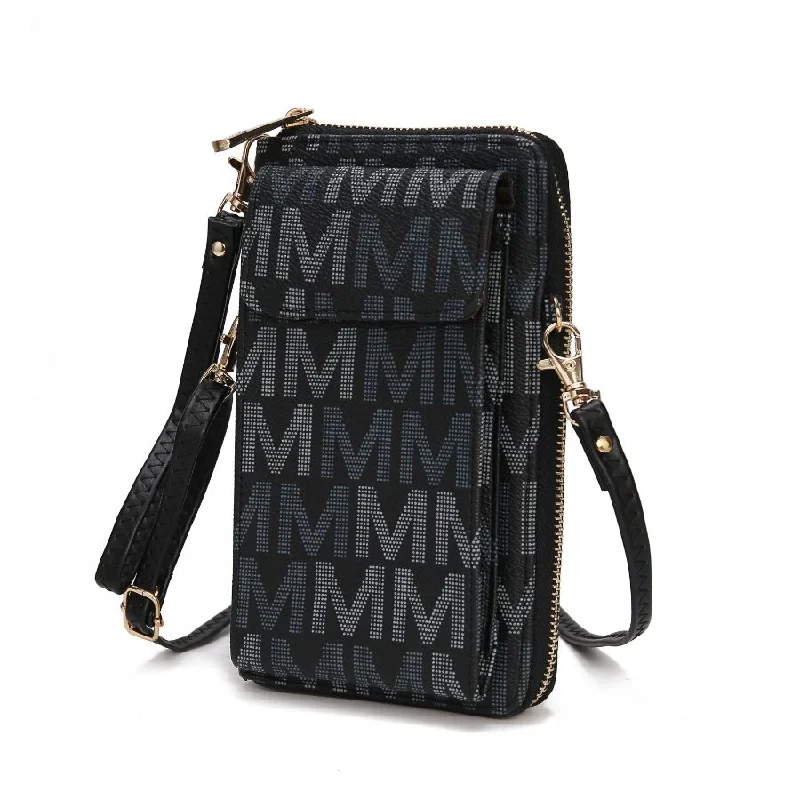 Leatherette crossbody bag with a quilted pattern for a sophisticated lookCossetta 2 in 1 Cell Phone Crossbody/Wristlet Leatherette crossbody bag with a quilted pattern for a sophisticated lookCossetta 2 in 1 Cell Phone Crossbody/Wristlet