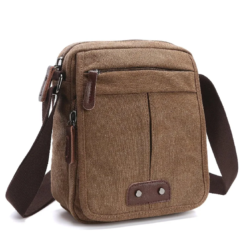 Embroidered crossbody bag with intricate beadwork for a unique touchDasein Vintage Unisex Canvas Messenger Bag/Cross body with Front Snap Flap Embroidered crossbody bag with intricate beadwork for a unique touchDasein Vintage Unisex Canvas Messenger Bag/Cross body with Front Snap Flap