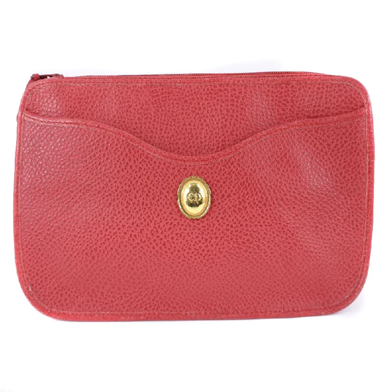 Crystal - encrusted clutch for a red - carpet eventDior Leather Clutch Bag (Pre-Owned) Crystal - encrusted clutch for a red - carpet eventDior Leather Clutch Bag (Pre-Owned)