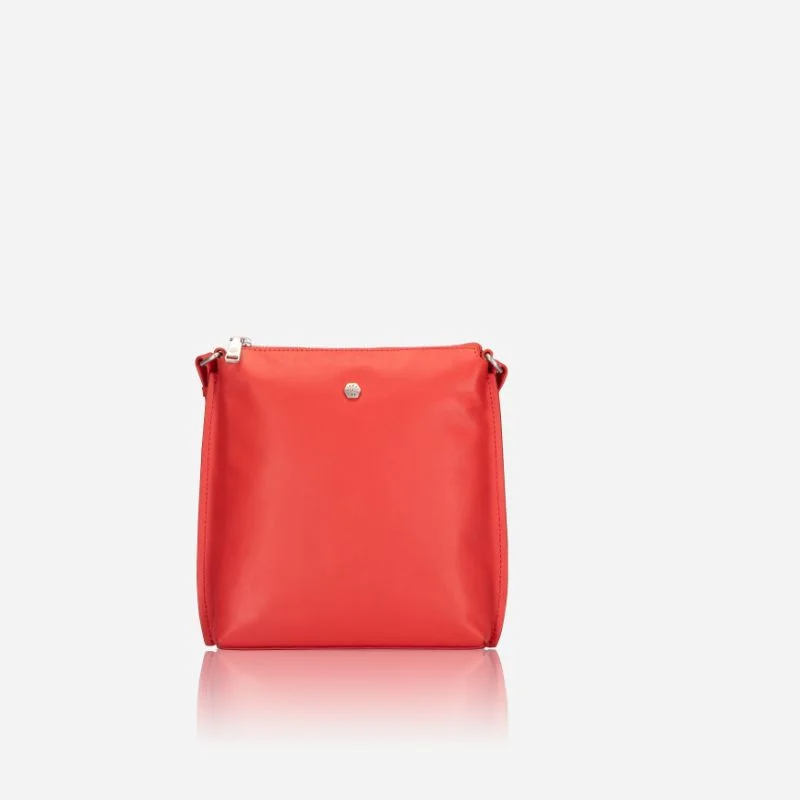 Convertible crossbody bag that can be worn as a shoulder bagOsaka Essentials Crossbody Bag, Candy Apple Convertible crossbody bag that can be worn as a shoulder bagOsaka Essentials Crossbody Bag, Candy Apple