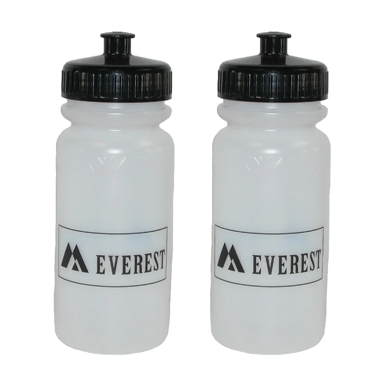 Everest 20 oz Squeeze Water Bottle (Pack of 2)