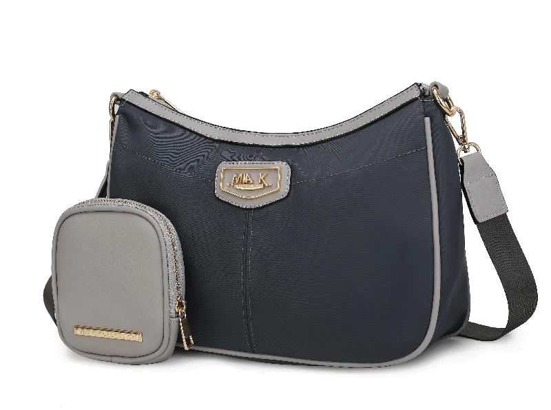 Color - blocked crossbody bag with bold hues for a fashion statementFreya 2-Pieces Crossbody Handbag Color - blocked crossbody bag with bold hues for a fashion statementFreya 2-Pieces Crossbody Handbag