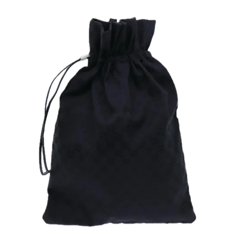 Miniature evening bag with a fold - over clasp for a compact optionGucci Gg Canvas  Canvas Clutch Bag (Pre-Owned)
