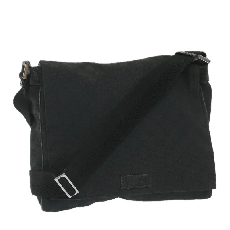 Gucci Gg Canvas  Canvas Shoulder Bag (Pre-Owned)