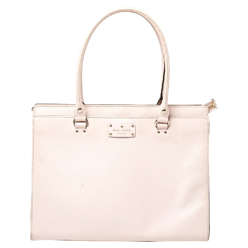 Kate Spade Blush Leather Satchel