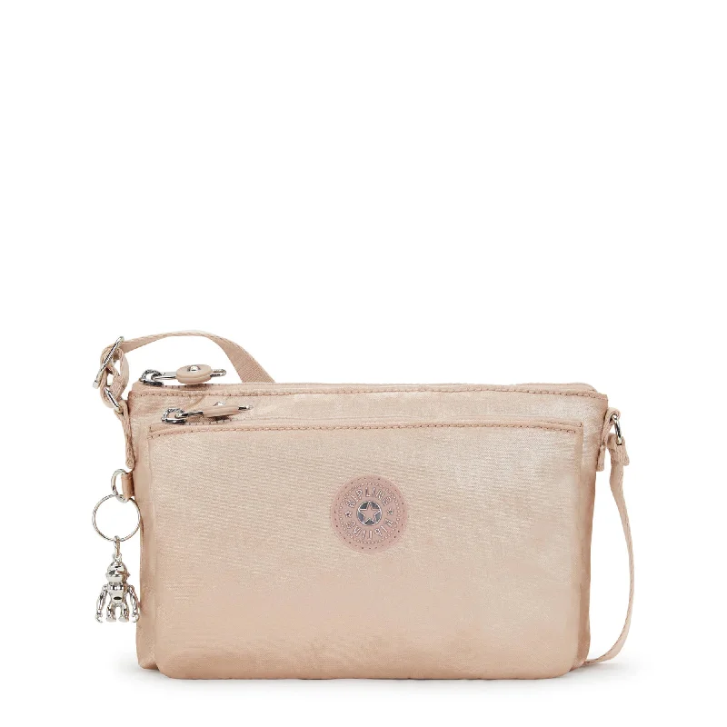Color - blocked crossbody bag with bold hues for a fashion statementKipling Mikaela Metallic Crossbody Bag Color - blocked crossbody bag with bold hues for a fashion statementKipling Mikaela Metallic Crossbody Bag