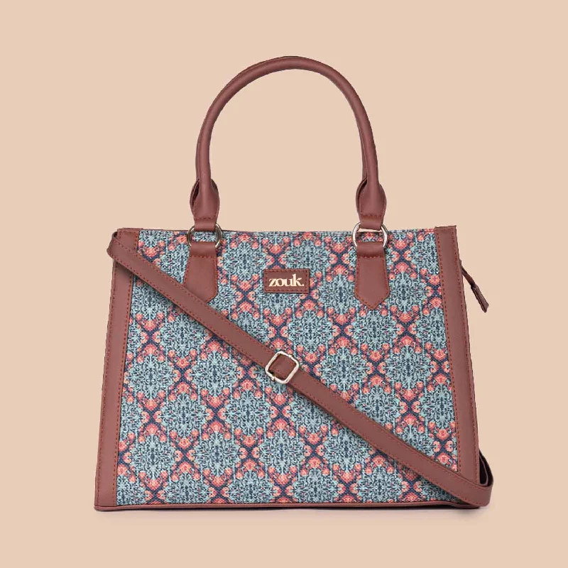 Laser - cut leather evening bag with an intricate patternKolkata Nouveau Classic Handbag Laser - cut leather evening bag with an intricate patternKolkata Nouveau Classic Handbag
