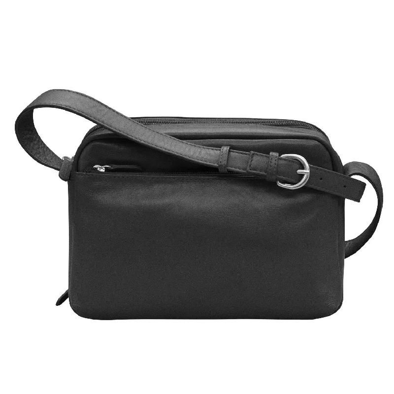 Leatherette crossbody bag with a quilted pattern for a sophisticated lookTwo Compartment Organizer Leatherette crossbody bag with a quilted pattern for a sophisticated lookTwo Compartment Organizer