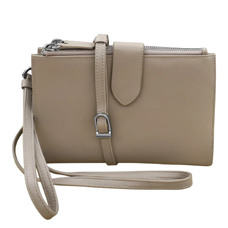 Leather evening bag with a gold - plated chain strap for a sophisticated lookPhone Wallet Shoulder Bag Crossbody Leather evening bag with a gold - plated chain strap for a sophisticated lookPhone Wallet Shoulder Bag Crossbody