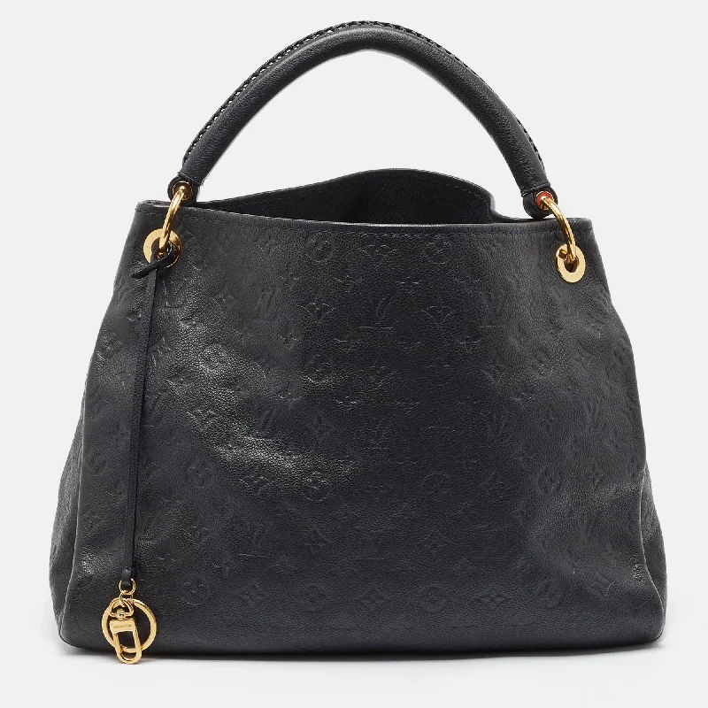 Louis Vuitton Bleu Infini Monogram Empreinte Leather Artsy Mm Bag..