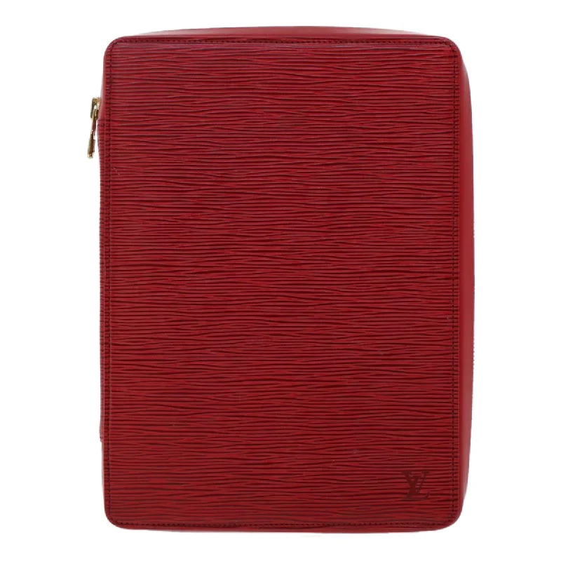 Fur - trimmed evening bag for a luxurious winter eventLouis Vuitton Pochette Leather Clutch Bag (Pre-Owned) Fur - trimmed evening bag for a luxurious winter eventLouis Vuitton Pochette Leather Clutch Bag (Pre-Owned)