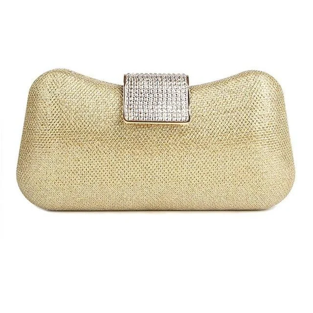 Sequined clutch in a metallic color for a party lookLuxy Moon Diamond Evening Bag Dumpling Shape Diamond Clutch Sequined clutch in a metallic color for a party lookLuxy Moon Diamond Evening Bag Dumpling Shape Diamond Clutch